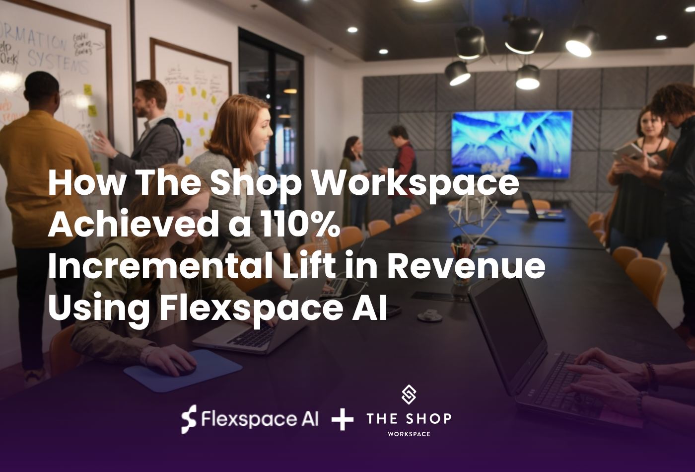 How The Shop Workspace achieved a 110% incremental lift in revenue using Flexspace AI