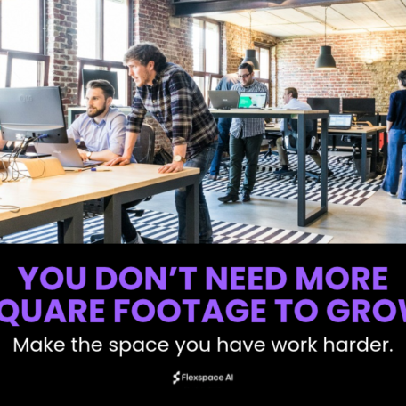 You don't necessarily need more square footage to grow