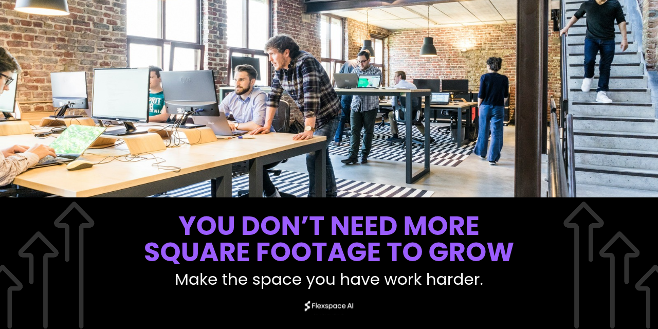 You don't necessarily need more square footage to grow